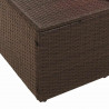 Sofa Ogrodowa z poduszką 184 x 62 x 69 cm polirattan