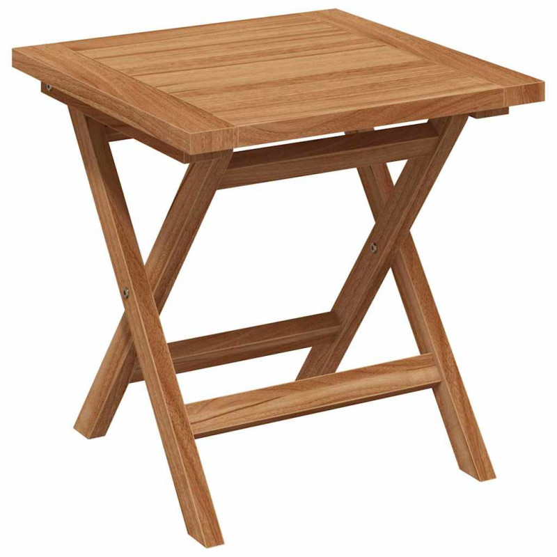 Leżak z poduszką 1-osoba 2 pcs Brązowy Lite drewno teakowe