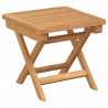 Leżak 2 pcs Brązowy 198 x 55 x 58,5 cm Lite drewno teakowe