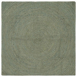Dywany pokojowe Oliwkowy zielony 120 x 120 cm Juta