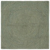 Dywany pokojowe Oliwkowy zielony 120 x 120 cm Juta