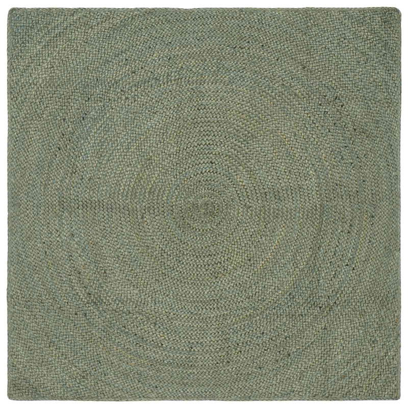 Dywany pokojowe Oliwkowy zielony 160 x 160 cm Juta