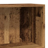 Regał, stare drewno, 60x24x76 cm, materiał drewnopochodny