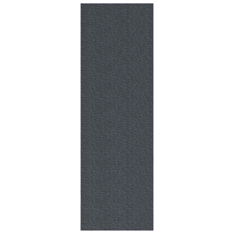 Chodnik dywanowy Szary 80 x 300 cm tkanina
