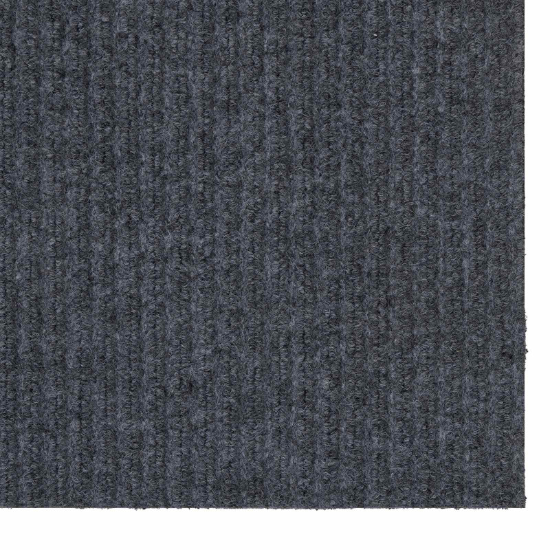 Chodnik dywanowy Szary 80 x 300 cm tkanina