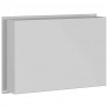 Nisza prysznicowa Srebrny 45 x 30 x 9,5 cm Stal nierdzewna
