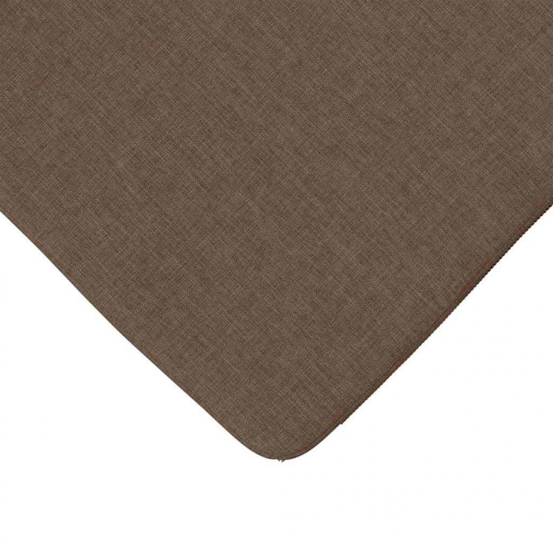 Poduszki na siedziska 4 pcs Brązowy 40 x 40 x 3 cm tkanina