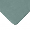 Poduszki na siedziska 4 pcs Zielony morski 40 x 40 x 3 cm