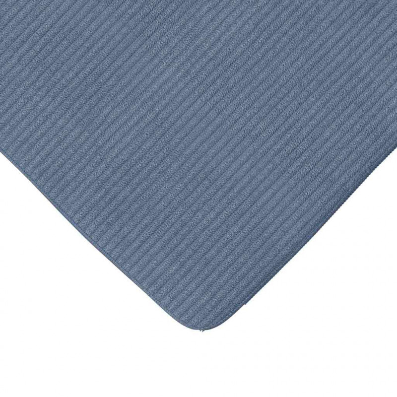 Poduszki na siedziska 4 pcs Niebieski 40 x 40 x 3 cm