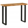 Konsola Brązowy 100 x 35 x 75 cm Lite drewno teakowe