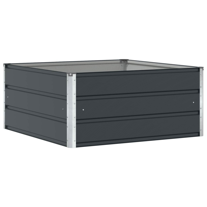 Donica Antracyt 100 x 100 x 45 cm Stal