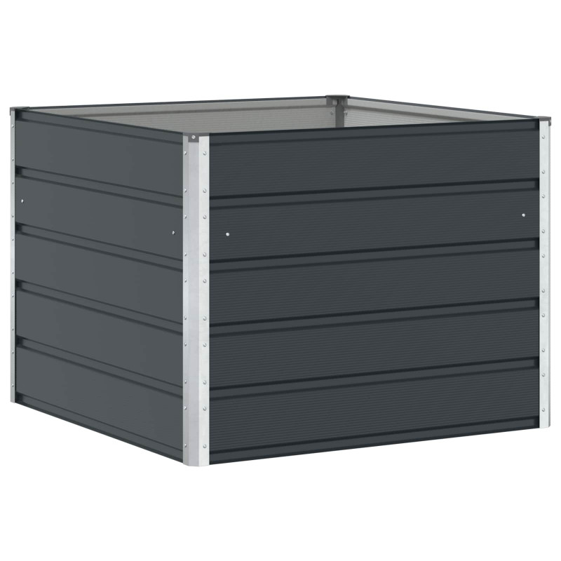 Donica Antracyt 100 x 100 x 75 cm Stal