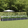 Donica Antracyt 600 x 80 x 45 cm Stal