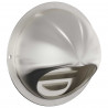 Pokrywy wentylacyjne 2 pcs Srebrny 80 mm Stal nierdzewna