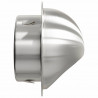 Pokrywy wentylacyjne 8 pcs Srebrny 100 mm Stal nierdzewna