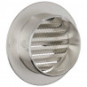 Pokrywy wentylacyjne 8 pcs Srebrny 100 mm Stal nierdzewna