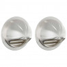 Pokrywy wentylacyjne 2 pcs Srebrny 150 mm Stal nierdzewna