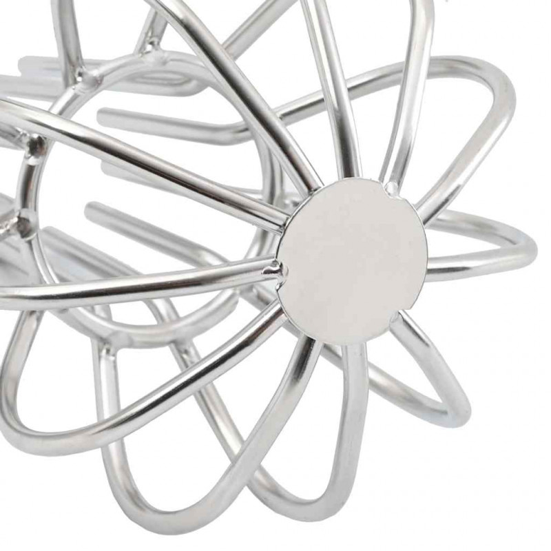 Osłona na liście rynny 8 pcs Srebrny 50 mm Stal nierdzewna