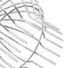 Osłona na liście rynny 2 pcs Srebrny 160 mm Stal nierdzewna