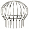 Osłona na liście rynny 2 pcs Srebrny 200 mm Stal nierdzewna