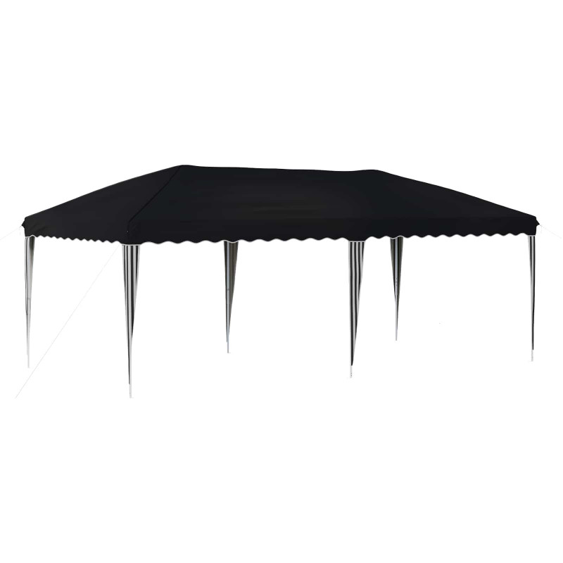 Namiot imprezowy rozkładany 575 x 290 x 245 cm antracytowy