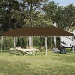 Namiot imprezowy rozkładany 575 x 290 x 245 cm Ciemnoszary