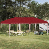 Namiot imprezowy rozkładany 575 x 290 x 245 cm bordowy