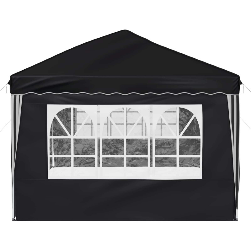 Namiot imprezowy rozkładany 575 x 288 x 245 cm antracytowy