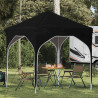 Namiot imprezowy rozkładany 194 x 194 x 245 cm Czarny