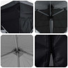Namiot imprezowy rozkładany 290 x 290 x 245 cm Antracyt