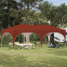 Namiot imprezowy rozkładany terakota 575 x 288 x 245 cm