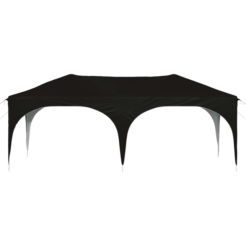 Namiot imprezowy rozkładany Czarny 575 x 288 x 245 cm