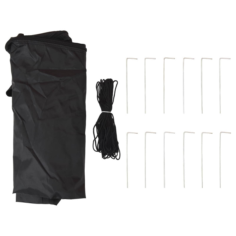 Namiot imprezowy rozkładany Brązowy 575 x 288 x 245 cm