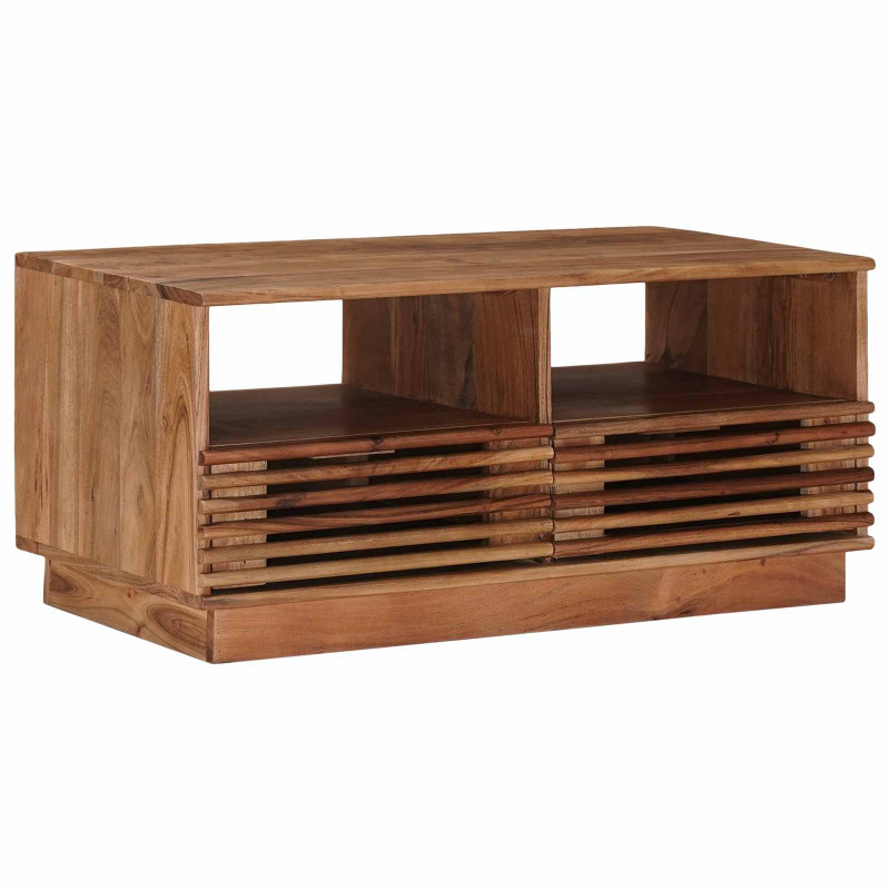 Stolik kawowy z szufladą Naturalny 85 x 45,5 x 40 cm