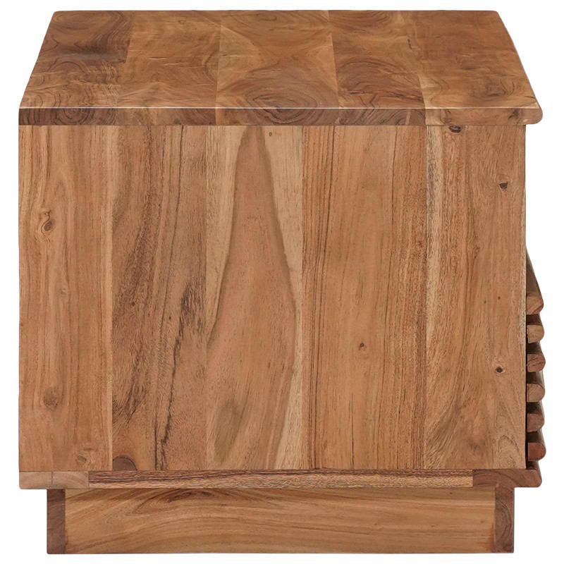 Stolik kawowy z szufladą Naturalny 85 x 45,5 x 40 cm