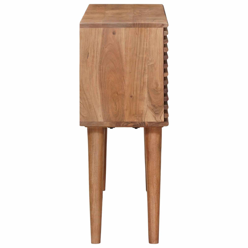 Stoliki Końcowe z przechowywaniem Naturalny 100 x 30 x 75 cm