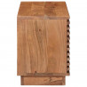 Szafka pod telewizor z drzwiami Naturalny 90 x 30 x 40 cm