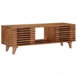 Szafka pod telewizor z drzwiami Naturalny 105 x 30 x 35 cm