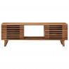 Szafka pod telewizor z drzwiami Naturalny 105 x 30 x 35 cm