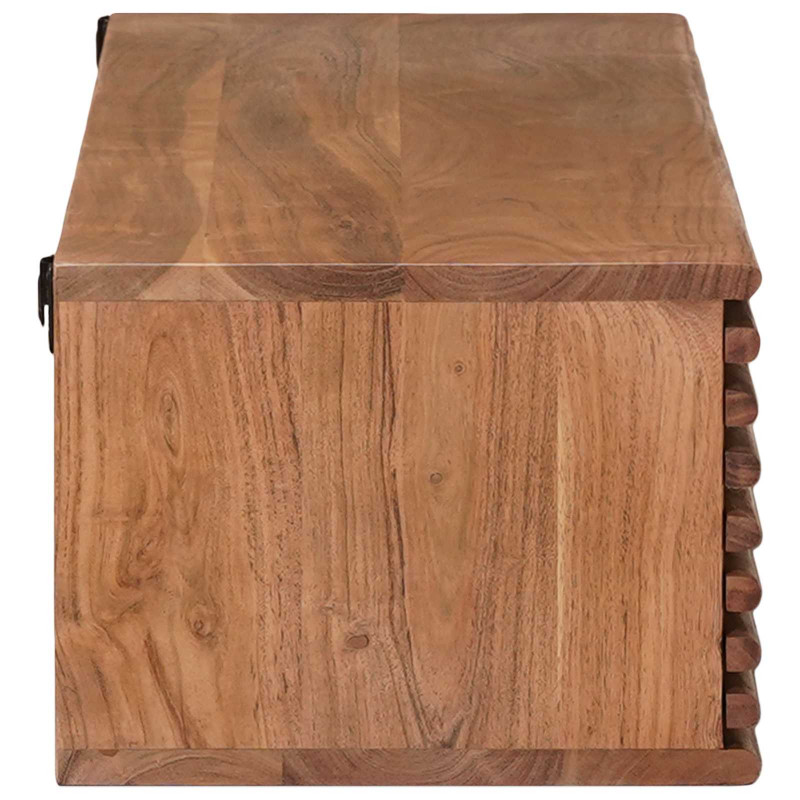 Szafka pod telewizor z drzwiami Naturalny 105 x 30 x 22,5 cm