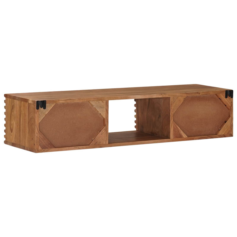 Szafka pod telewizor z drzwiami Naturalny 105 x 30 x 22,5 cm
