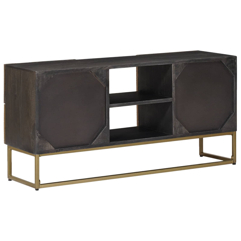 Szafka pod telewizor z szufladą Mosiądz 105 x 30 x 50 cm