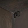 Szafka pod telewizor z półką Mosiądz 105 x 30 x 35 cm