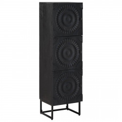 Highboard Czarny 35 x 30 x 120 cm