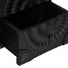 Szafka pod telewizor z szufladą z półką Czarny 105 x 30 x 54 cm