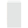 Szafka TV z LED, biała, 91x34x61 cm, materiał drewnopochodny
