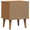 Szafka Nocna Karmel 40 x 35 x 48 cm Lite drewno sosnowe