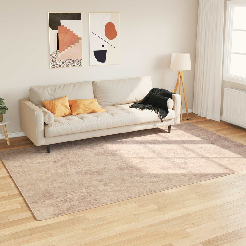 Chodnik dywanowy MARSA Beżowy 150 x 230 cm Poliester i PVC
