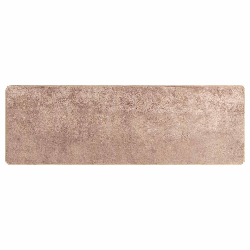 Chodnik dywanowy MARSA piaskowy 50 x 150 cm Poliester i PVC