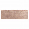 Chodnik dywanowy MARSA piaskowy 50 x 150 cm Poliester i PVC